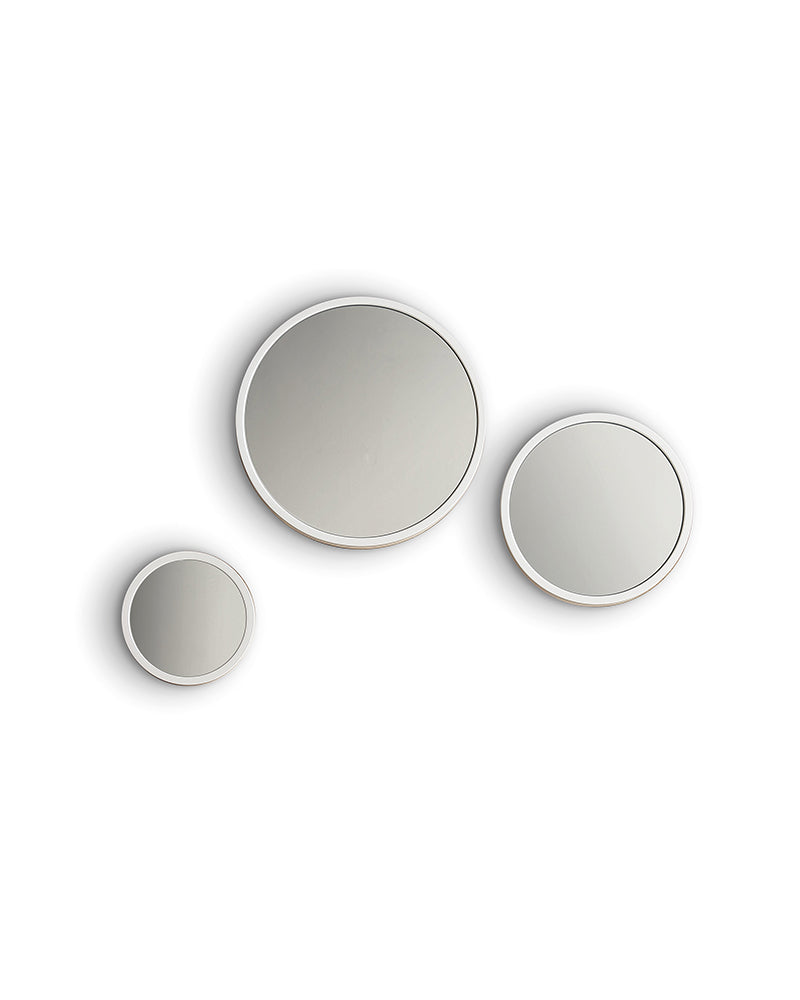 Tris bubbles - Specchi decorativi rotondi - Bianchi